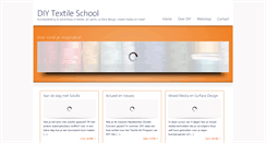 Desktop Screenshot of diytextileschool.nl